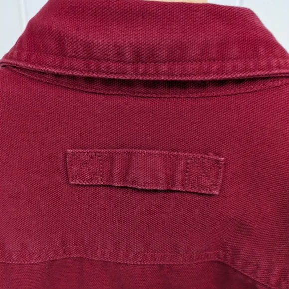 Duluth Trading Co Men's Heavy Canvas Chore Jacket -Fleeced Line - Picture 9 of 11